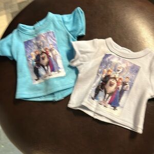 Frozen shirt with iron on emblem